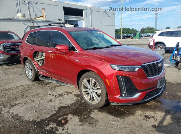 1GYKPCRS4LZ153436 2020 CADILLAC XT6 Red Передня права чверть