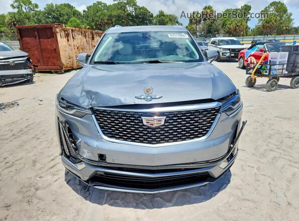 1GYKPCRS4PZ146671 2023 CADILLAC XT6 Silver წინა ხედი