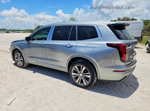 1GYKPCRS4PZ146671 2023 CADILLAC XT6 Silver უკანა მარცხენა