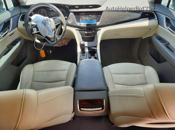 1GYKPCRS4PZ146671 2023 CADILLAC XT6 Silver Dashboard view