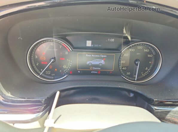 1GYKPCRS4PZ146671 2023 CADILLAC XT6 Silver Instrument cluster view