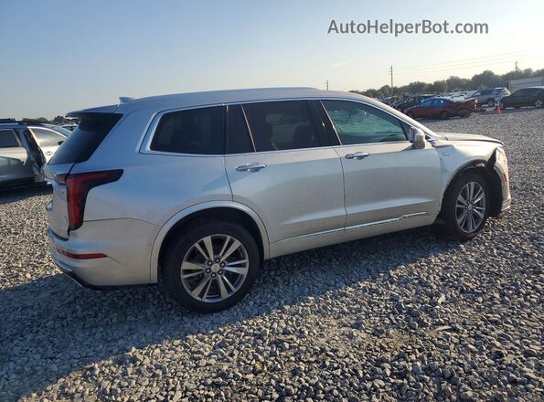 1GYKPCRS5LZ110109 2020 CADILLAC XT6 Серебряный Задняя правая четверть