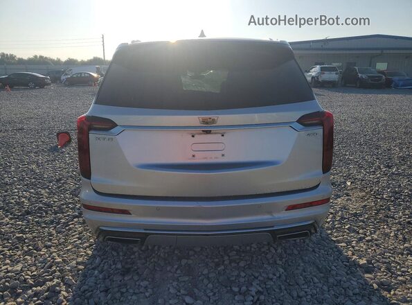 1GYKPCRS5LZ110109 2020 CADILLAC XT6 Серебряный Вид сзади