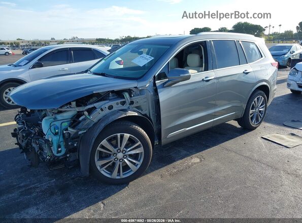 1GYKPCRS5MZ227920 2021 CADILLAC XT6 Серый Передняя левая четверть