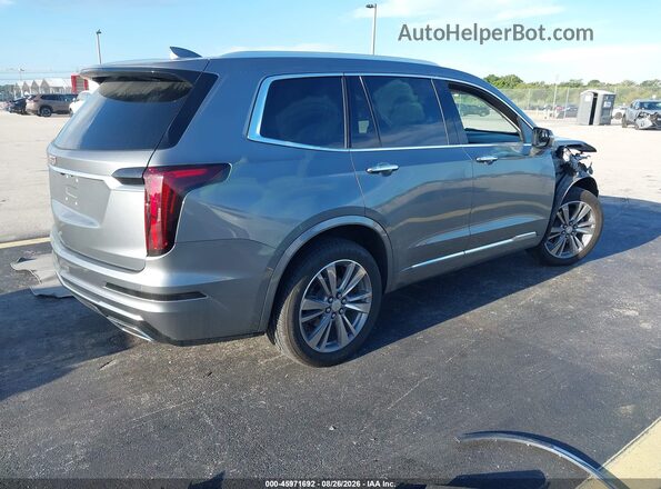 1GYKPCRS5MZ227920 2021 CADILLAC XT6 Серый Задняя правая четверть