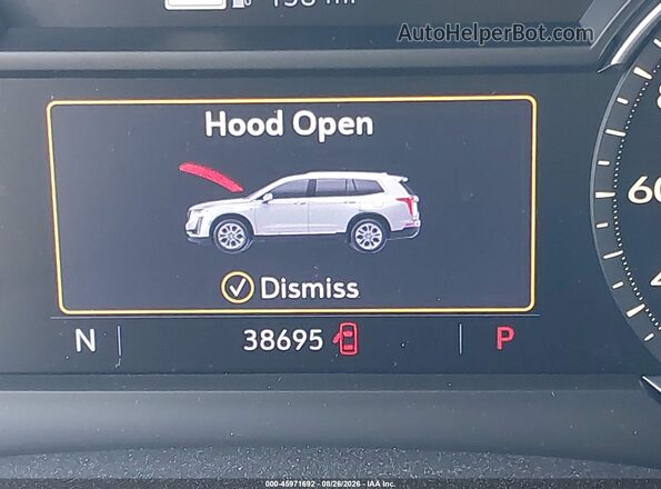 1GYKPCRS5MZ227920 2021 CADILLAC XT6 Серый 