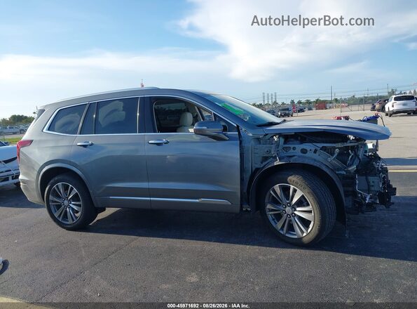 1GYKPCRS5MZ227920 2021 CADILLAC XT6 Серый Панорамный вид салона 360°
