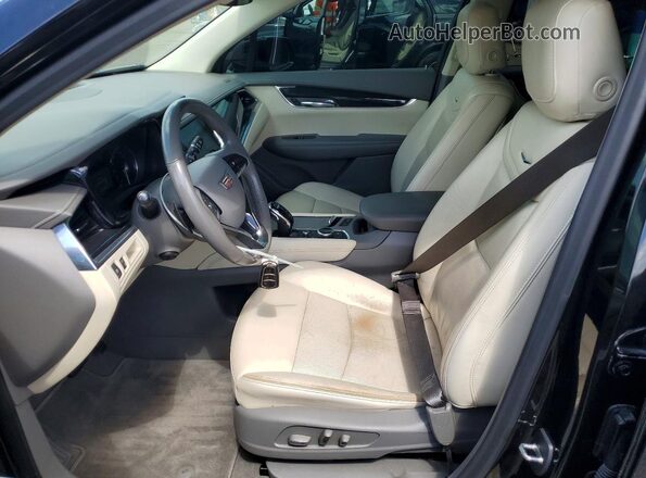 1GYKPCRS5NZ102563 2022 CADILLAC XT6 Black წინა სალონის ხედი