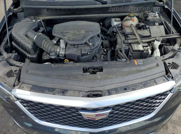1GYKPCRS5NZ102563 2022 CADILLAC XT6 Black ძრავის განყოფილების ხედი
