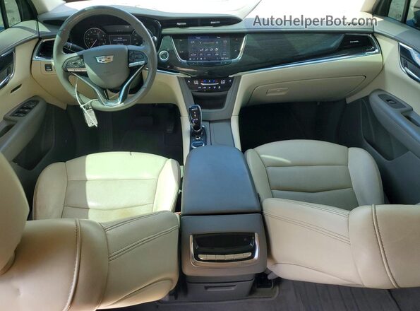 1GYKPCRS5NZ102563 2022 CADILLAC XT6 Black წინა პანელის ხედი