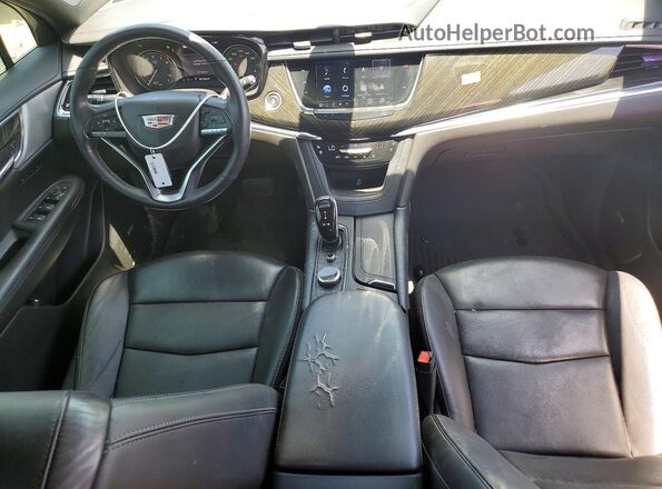 1GYKPCRS6LZ176619 2020 CADILLAC XT6 Black წინა პანელის ხედი