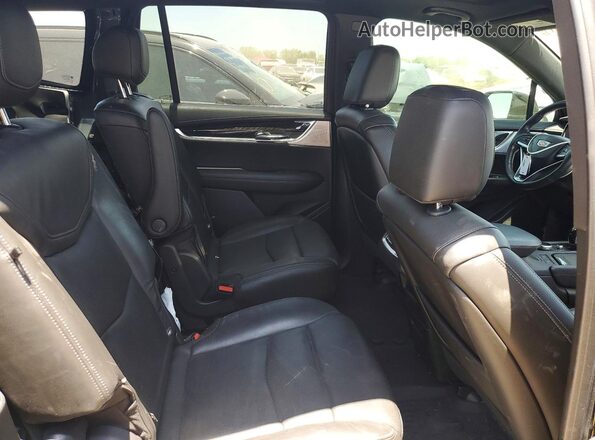 1GYKPCRS6LZ176619 2020 CADILLAC XT6 Black უკანა სავარძლების ხედი