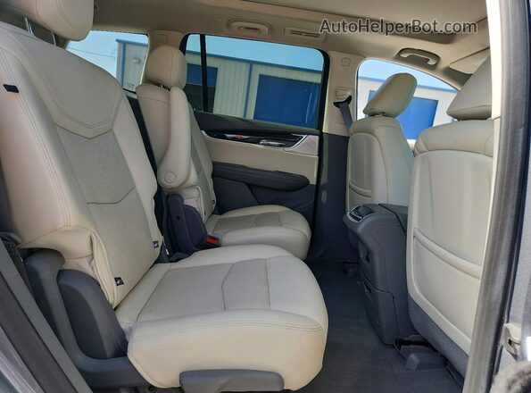 1GYKPCRS7MZ194189 2021 CADILLAC XT6 Gray უკანა სალონის ხედი