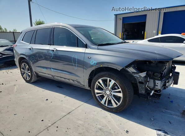 1GYKPCRS7MZ194189 2021 CADILLAC XT6 Gray წინა მარჯვენა