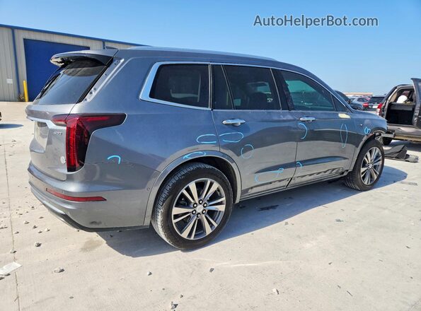 1GYKPCRS7MZ194189 2021 CADILLAC XT6 Gray უკანა მარჯვენა