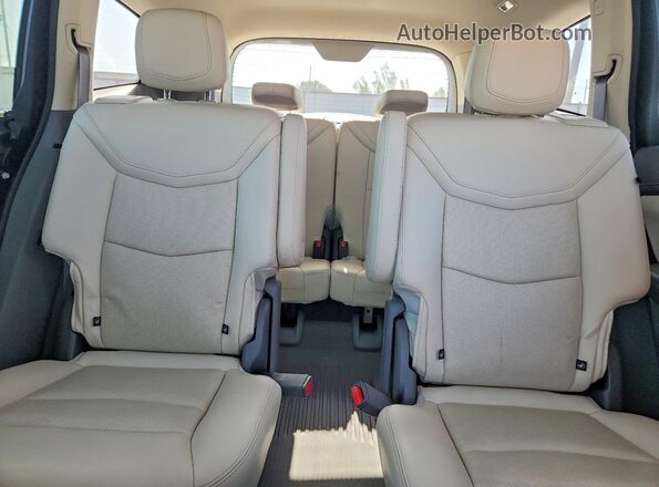 1GYKPCRS7MZ194189 2021 CADILLAC XT6 Gray უკანა სავარძლების ხედი