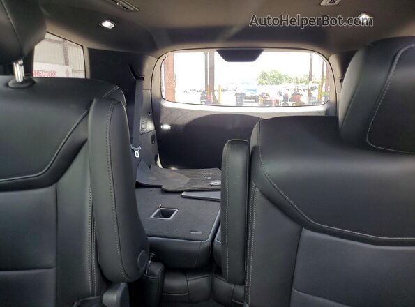 1GYKPCRS7RZ743977 2024 CADILLAC XT6 Black Vista de los asientos traseros