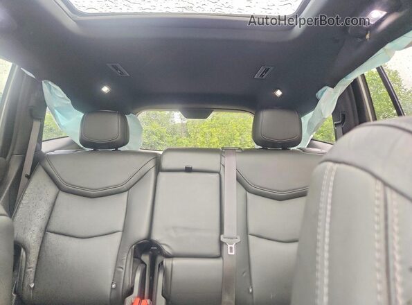 1GYKPCRS8LZ158526 2020 CADILLAC XT6 Gray Հետևի նստատեղերի տեսք