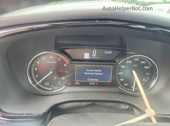 1GYKPCRS8LZ158526 2020 CADILLAC XT6 Gray Սարքավորումների վահանակի տեսք