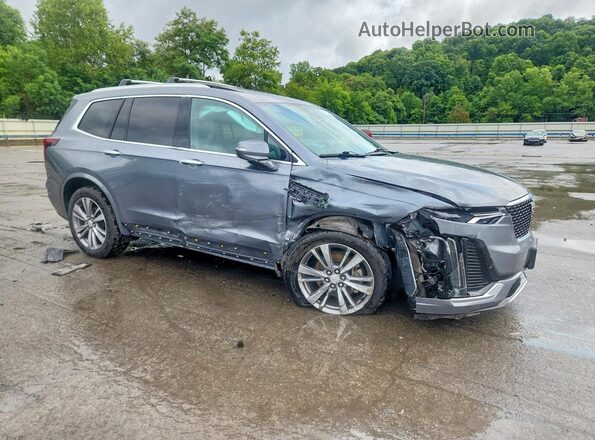 1GYKPCRS8LZ158526 2020 CADILLAC XT6 Gray Առջևի աջ