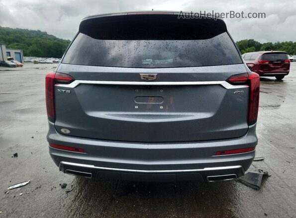 1GYKPCRS8LZ158526 2020 CADILLAC XT6 Gray Հետևի տեսք