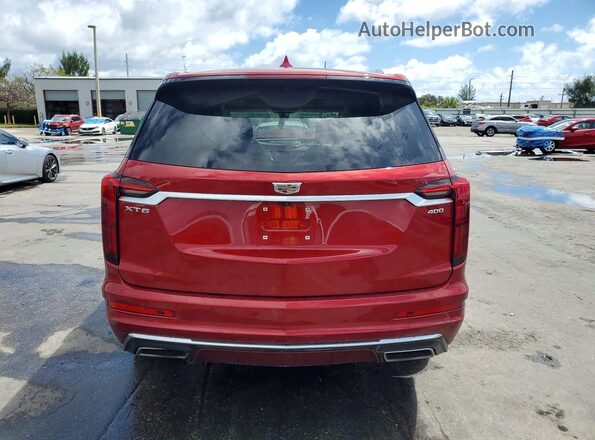 1GYKPCRSXMZ122029 2021 CADILLAC XT6 Красный Вид сзади