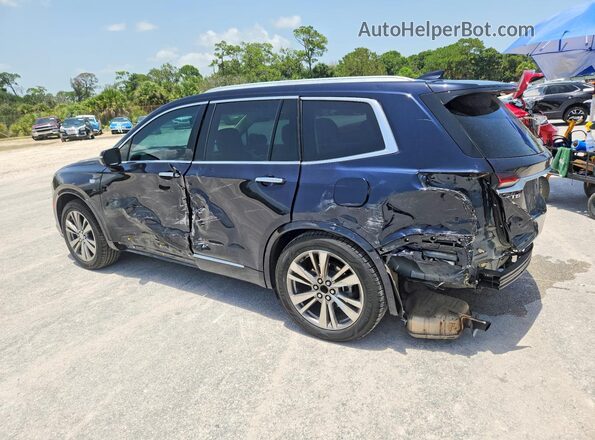 1GYKPCRSXMZ131930 2021 CADILLAC XT6 Blue უკანა მარცხენა