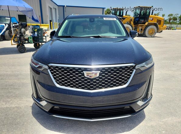 1GYKPCRSXMZ131930 2021 CADILLAC XT6 Blue წინა ხედი
