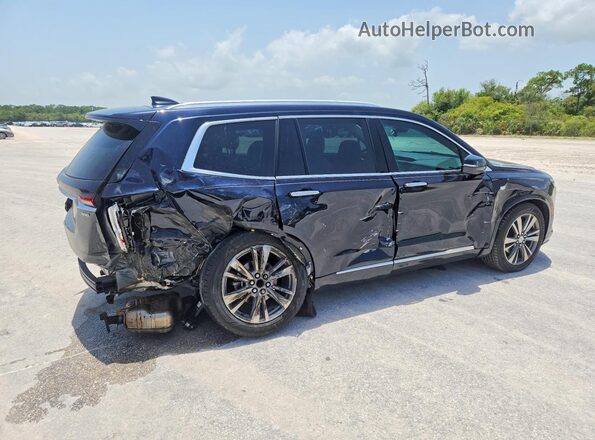 1GYKPCRSXMZ131930 2021 CADILLAC XT6 Blue უკანა მარჯვენა