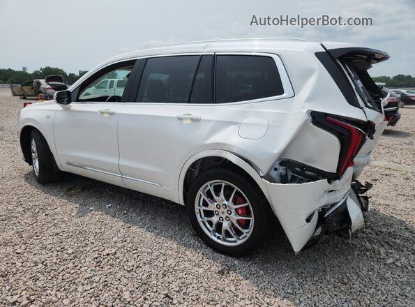 1GYKPCRSXMZ207890 2021 CADILLAC XT6 White Rear left