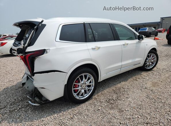 1GYKPCRSXMZ207890 2021 CADILLAC XT6 White Rear right