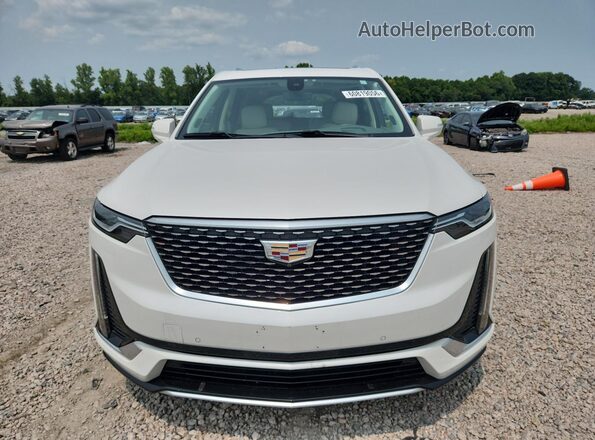 1GYKPCRSXMZ207890 2021 CADILLAC XT6 White Front view