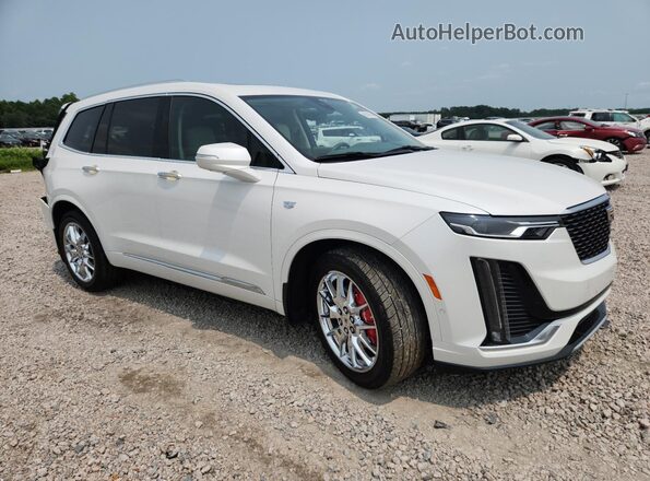 1GYKPCRSXMZ207890 2021 CADILLAC XT6 White Front right