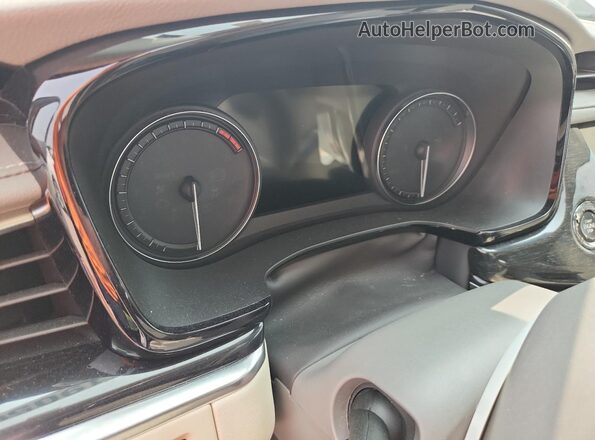 1GYKPCRSXMZ207890 2021 CADILLAC XT6 White Instrument cluster view