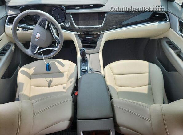 1GYKPCRSXMZ207890 2021 CADILLAC XT6 White Dashboard view