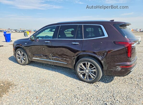 1GYKPDRS0LZ126854 2020 CADILLAC XT6 Burgundy Задня ліва чверть