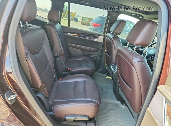1GYKPDRS0LZ126854 2020 CADILLAC XT6 Burgundy Вид задньої частини салону