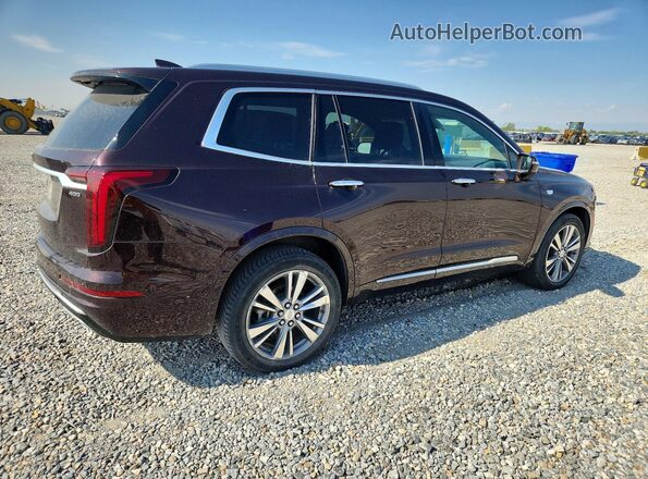 1GYKPDRS0LZ126854 2020 CADILLAC XT6 Burgundy Задня права чверть