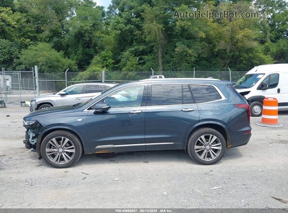 1GYKPDRS0LZ145212 2020 CADILLAC XT6 Black Панорамний вид салону 360°