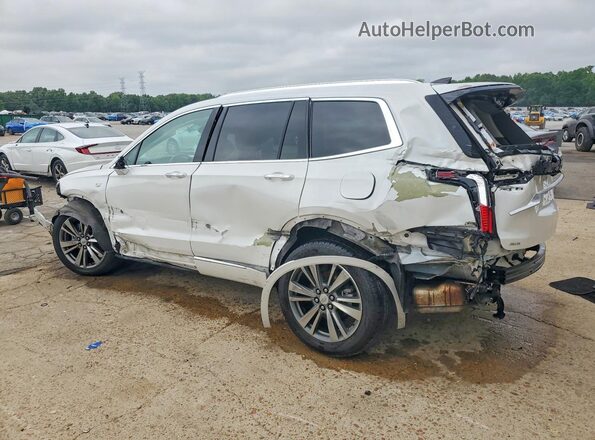 1GYKPDRS0MZ174663 2021 CADILLAC XT6 Белый Задняя левая четверть