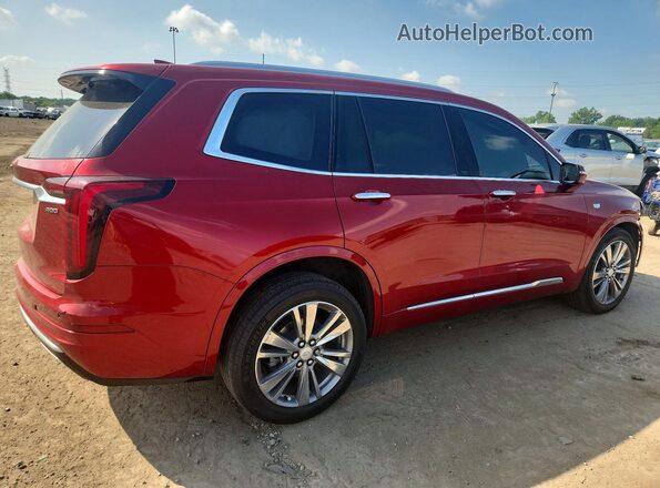 1GYKPDRS0MZ181239 2021 CADILLAC XT6 Red Trasero derecho