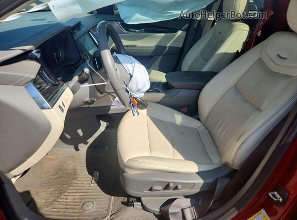 1GYKPDRS0MZ181239 2021 CADILLAC XT6 Red Vista interior delantera