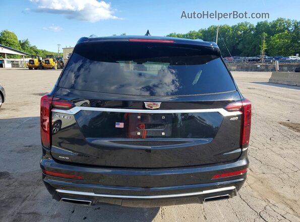1GYKPDRS0NZ164877 2022 CADILLAC XT6 Black Rear view
