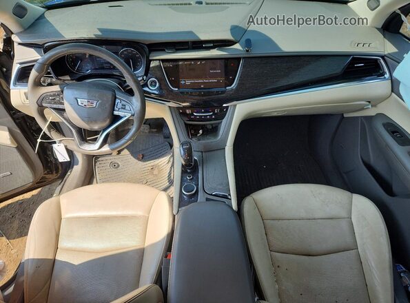 1GYKPDRS1MZ129098 2021 CADILLAC XT6 Black წინა პანელის ხედი
