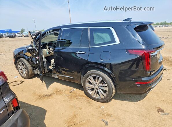 1GYKPDRS1MZ129098 2021 CADILLAC XT6 Black უკანა მარცხენა
