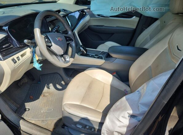 1GYKPDRS1MZ129098 2021 CADILLAC XT6 Black წინა სალონის ხედი