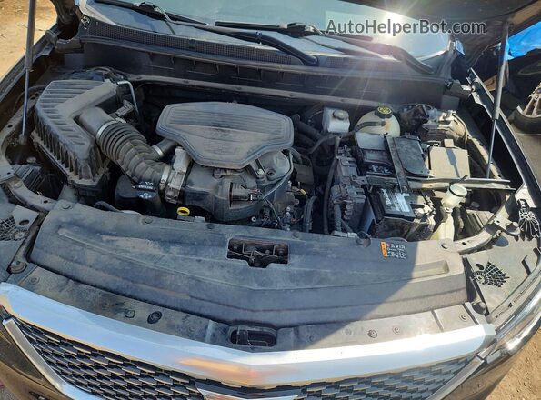 1GYKPDRS1MZ129098 2021 CADILLAC XT6 Black ძრავის განყოფილების ხედი