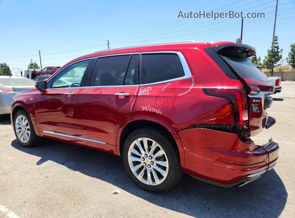 1GYKPDRS3LZ128582 2020 CADILLAC XT6 Red უკანა მარცხენა