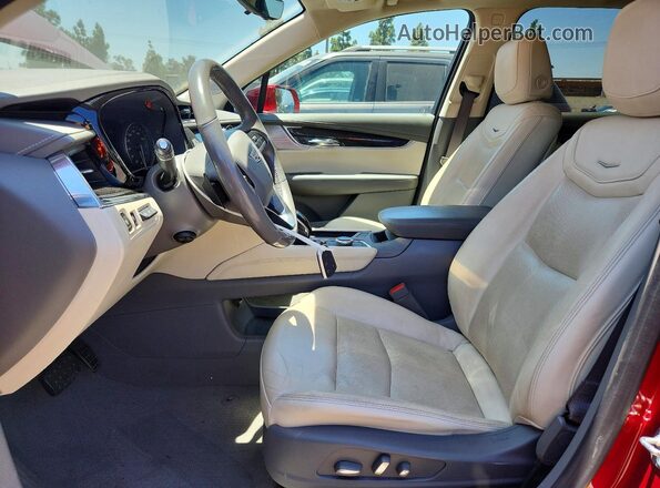 1GYKPDRS3LZ128582 2020 CADILLAC XT6 Red წინა სალონის ხედი