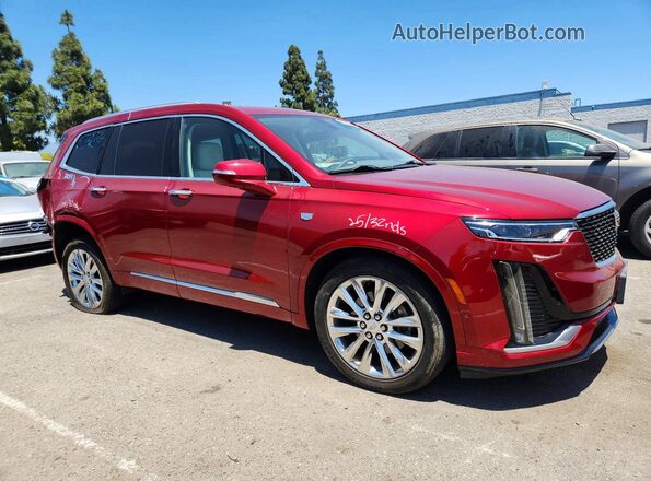1GYKPDRS3LZ128582 2020 CADILLAC XT6 Red წინა მარჯვენა